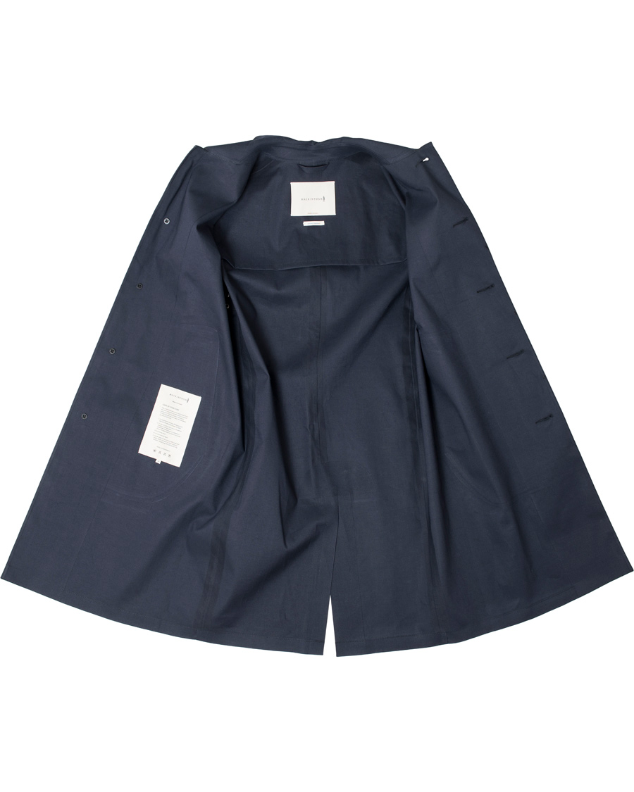 Herre | Jakker | Mackintosh | Cotton Coat Navy