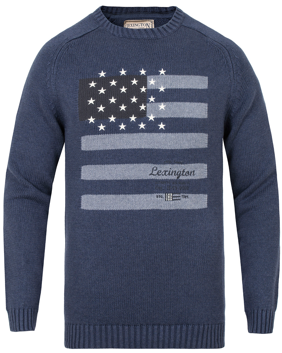 Herre | Gensere | Lexington | Dylan Sweater Indigo