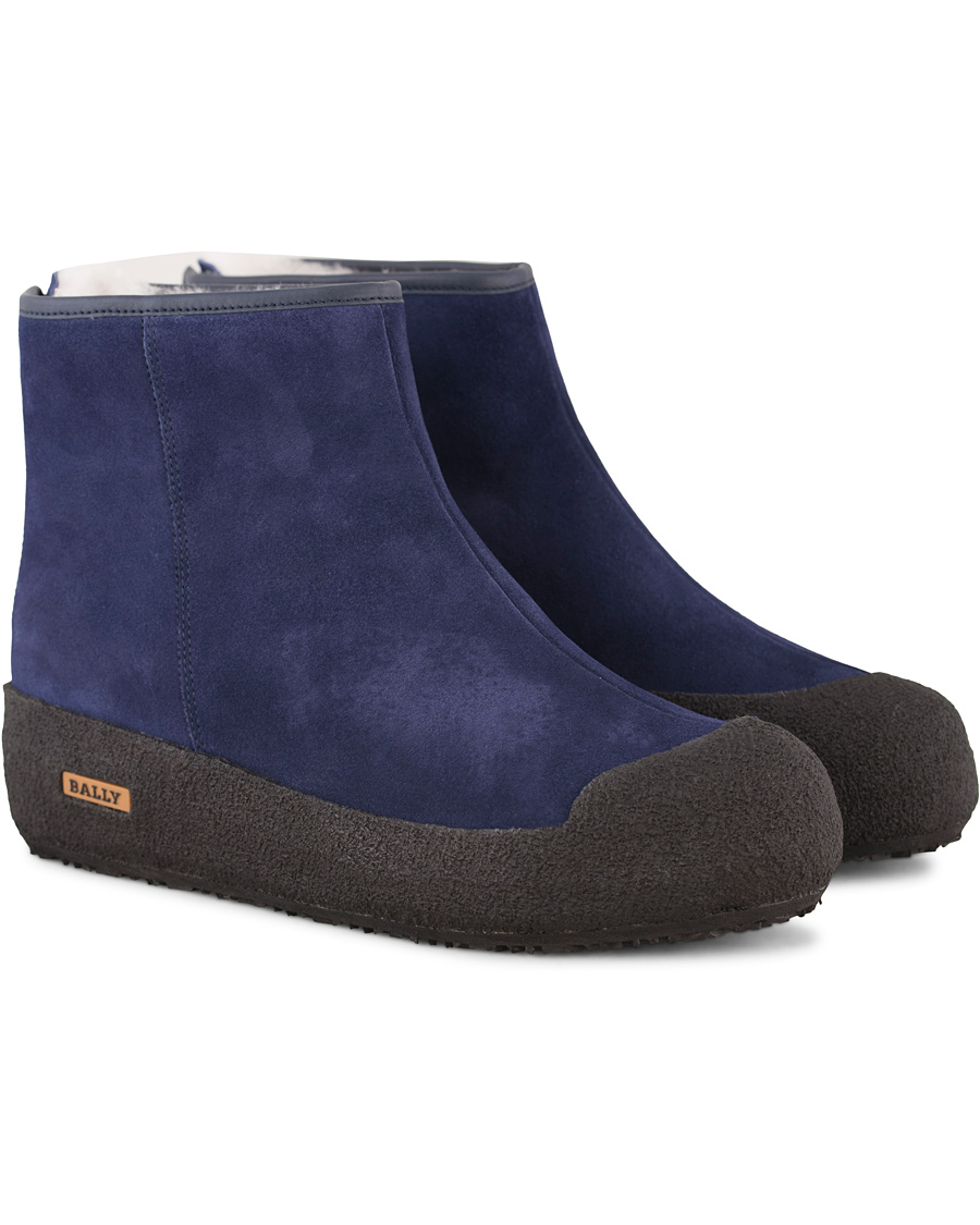 Herre | Bally Guard II Curling Lady Boot Ink Blue | Bally | Guard II Curling Lady Boot Ink Blue
