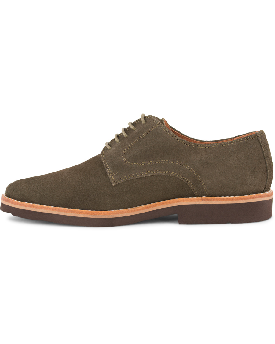 Herre | Morris Derby Suede Shoe Olive | Morris | Derby Suede Shoe Olive