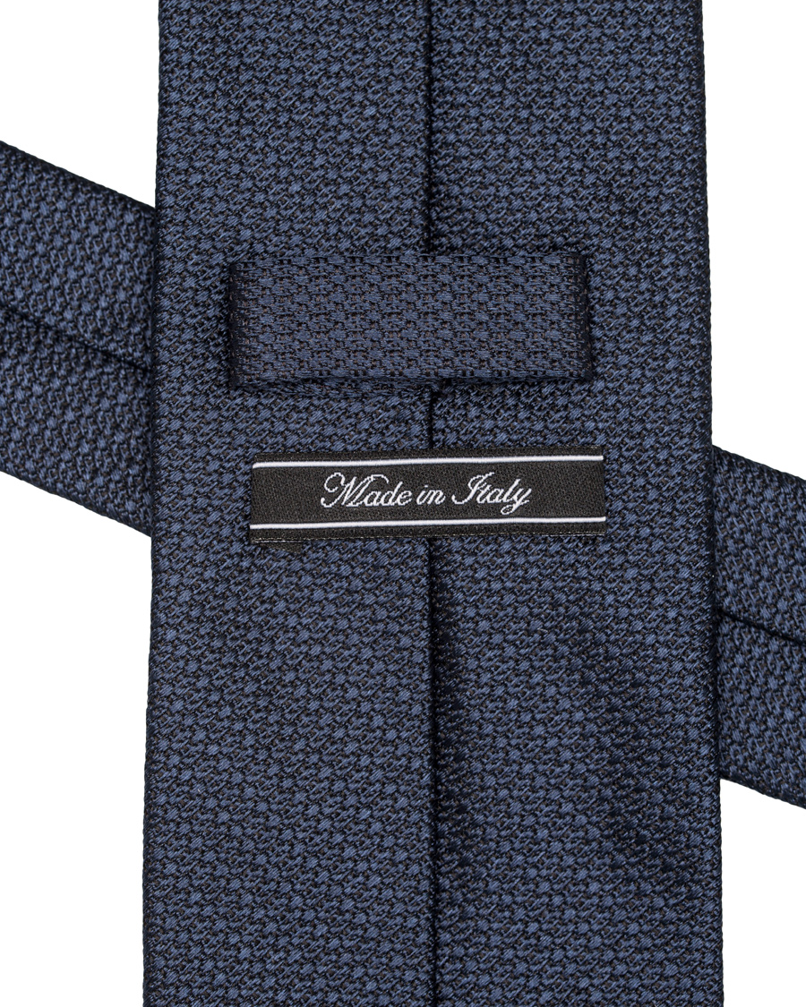 Herre | Tiger of Sweden Hanns 7 cm Silk Tie Dark Navy | Tiger of Sweden | Hanns 7 cm Silk Tie Dark Navy
