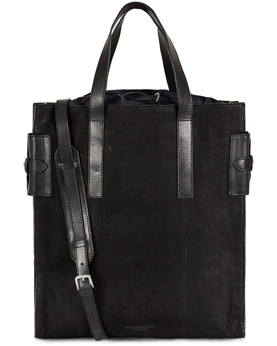 Herre | Tiger of Sweden Klotz Nubuck Tote Bag Black | Tiger of Sweden | Klotz Nubuck Tote Bag Black