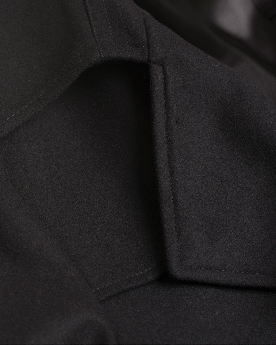 Herre | Jakker | Tiger of Sweden | Rembrant 6 Wool Trenchcoat Black