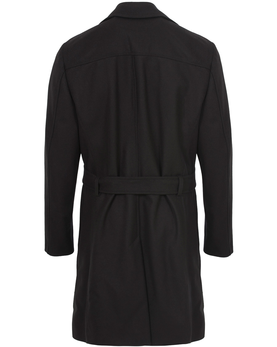Herre | Jakker | Tiger of Sweden | Rembrant 6 Wool Trenchcoat Black