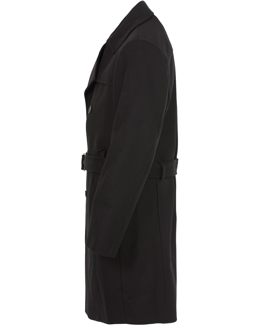 Herre | Jakker | Tiger of Sweden | Rembrant 6 Wool Trenchcoat Black
