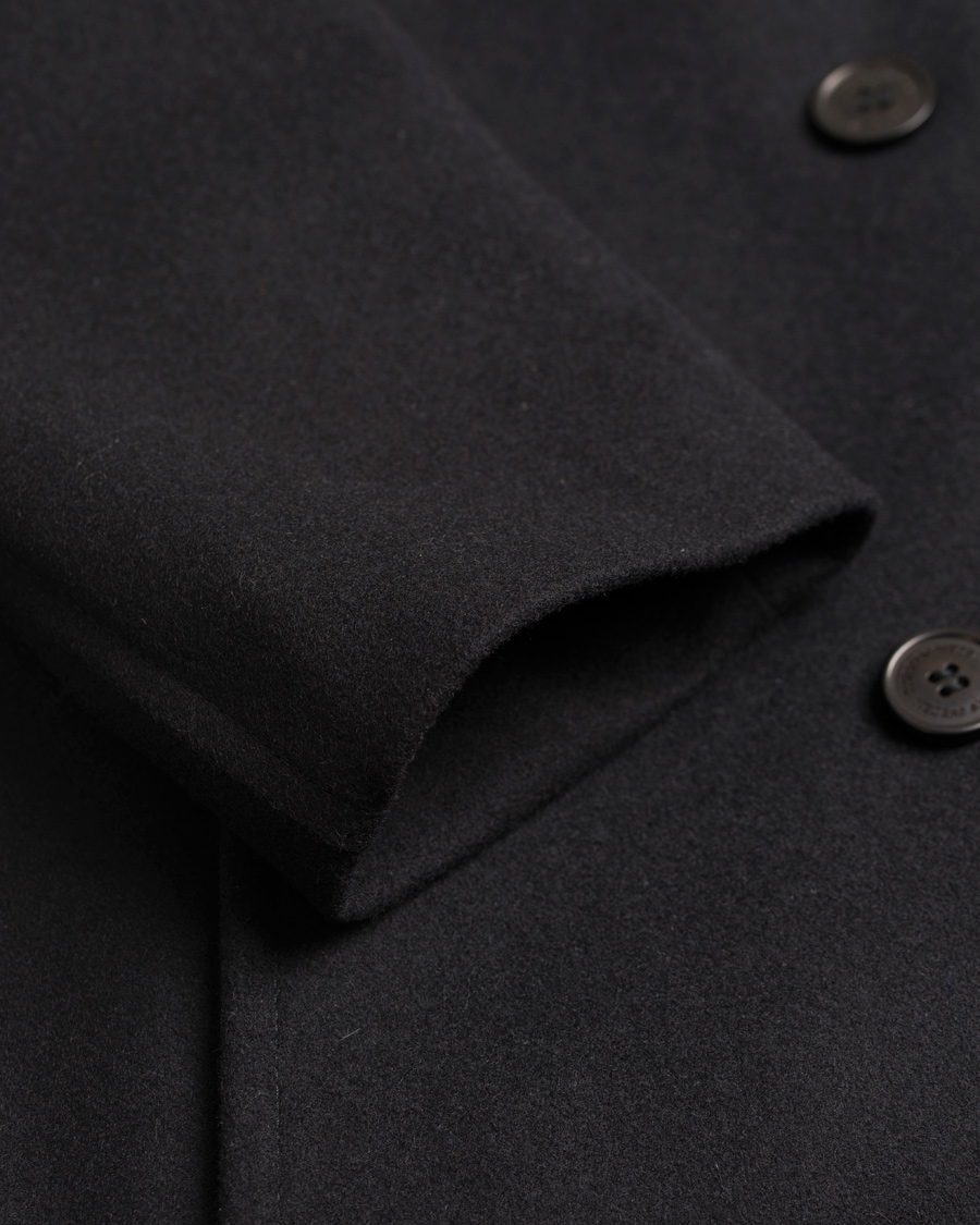 Herre | Jakker | Tiger of Sweden | Rembrant 6 Wool Trenchcoat Black