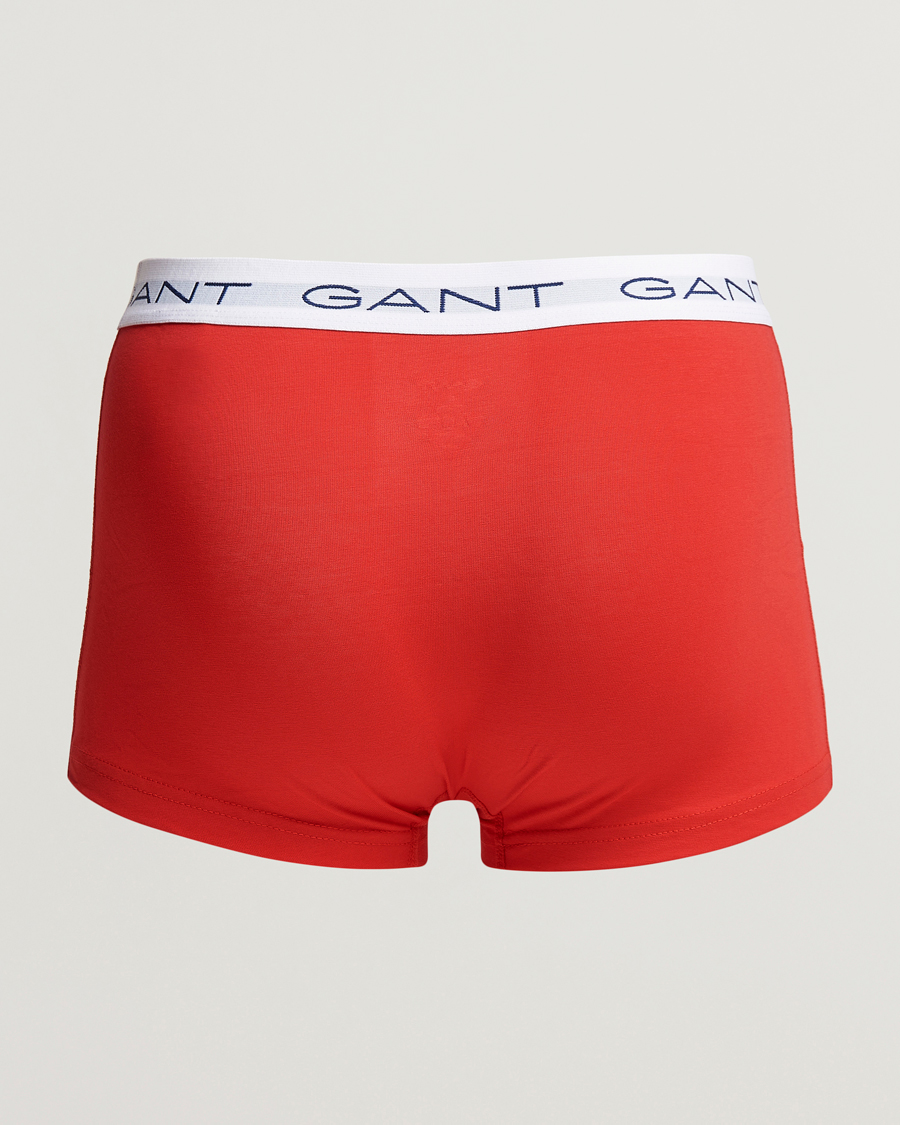 Herre | Undertøy | GANT | 3-Pack Trunk Boxer Red/Navy/White