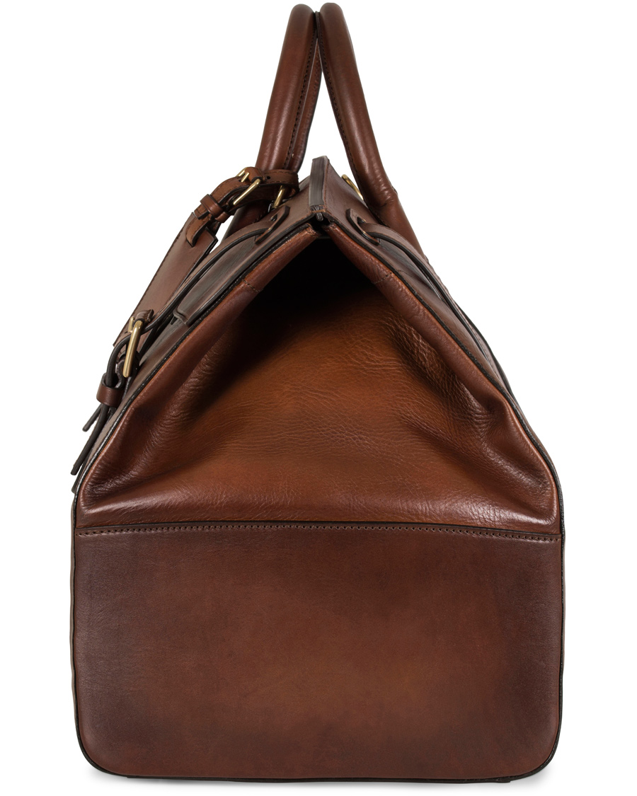 Herre | Ralph Lauren Purple Label Soft Cooper Weekend Bag Brown Vintage Vacchetta | Ralph Lauren Purple Label | Soft Cooper Weekend Bag Brown Vintage Vacchetta