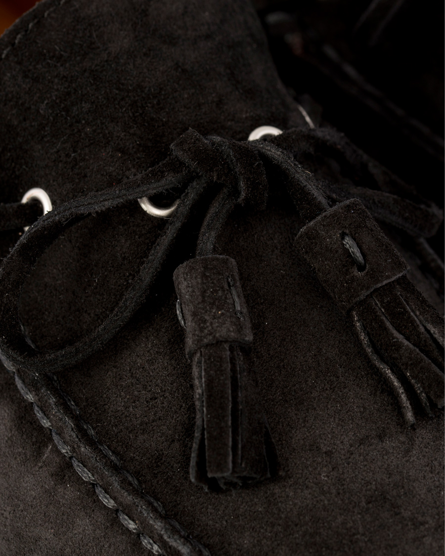 Herre | Ralph Lauren Purple Label Harold Tassel Carshoe Black Suede | Ralph Lauren Purple Label | Harold Tassel Carshoe Black Suede