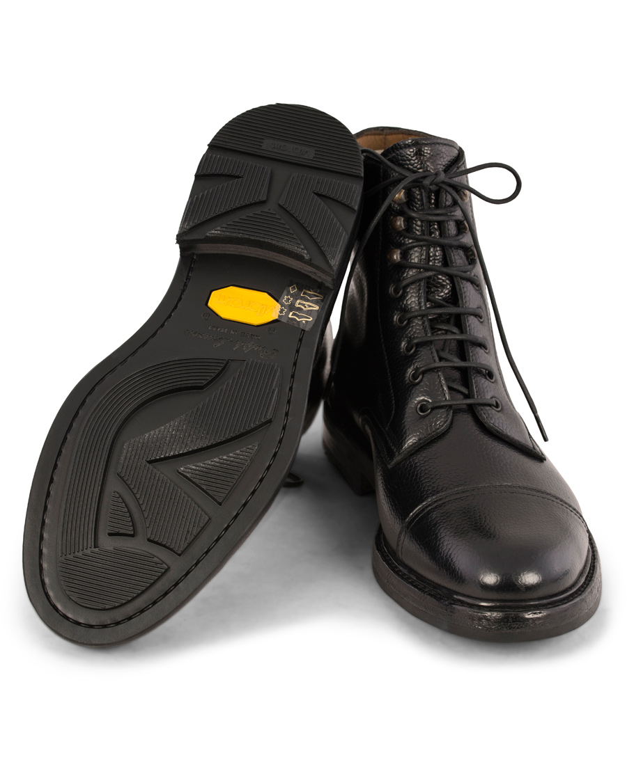 Herre | Ralph Lauren Macomb Boot Country Grain Black | Polo Ralph Lauren | Ralph Lauren Macomb Boot Country Grain Black