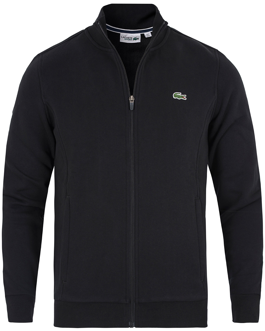 lacoste zip sweater