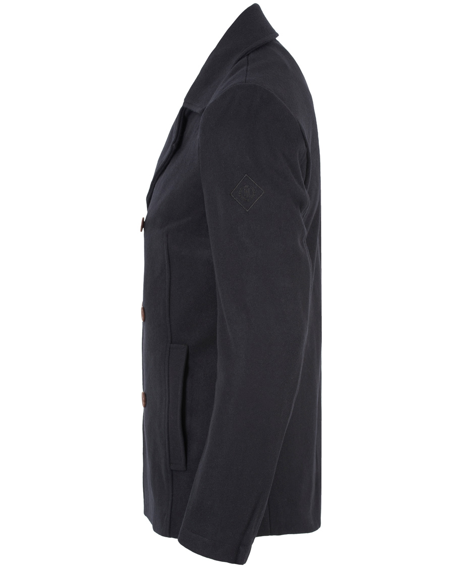 Henri Lloyd Harling Melton Peacoat Navy hos CareOfCarl.no