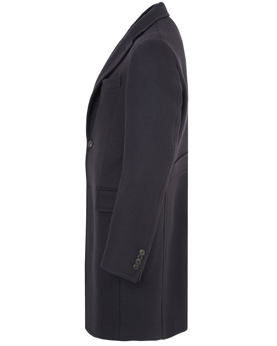 Herre | Jakker | Boglioli | Cappotto Wool Coat Navy