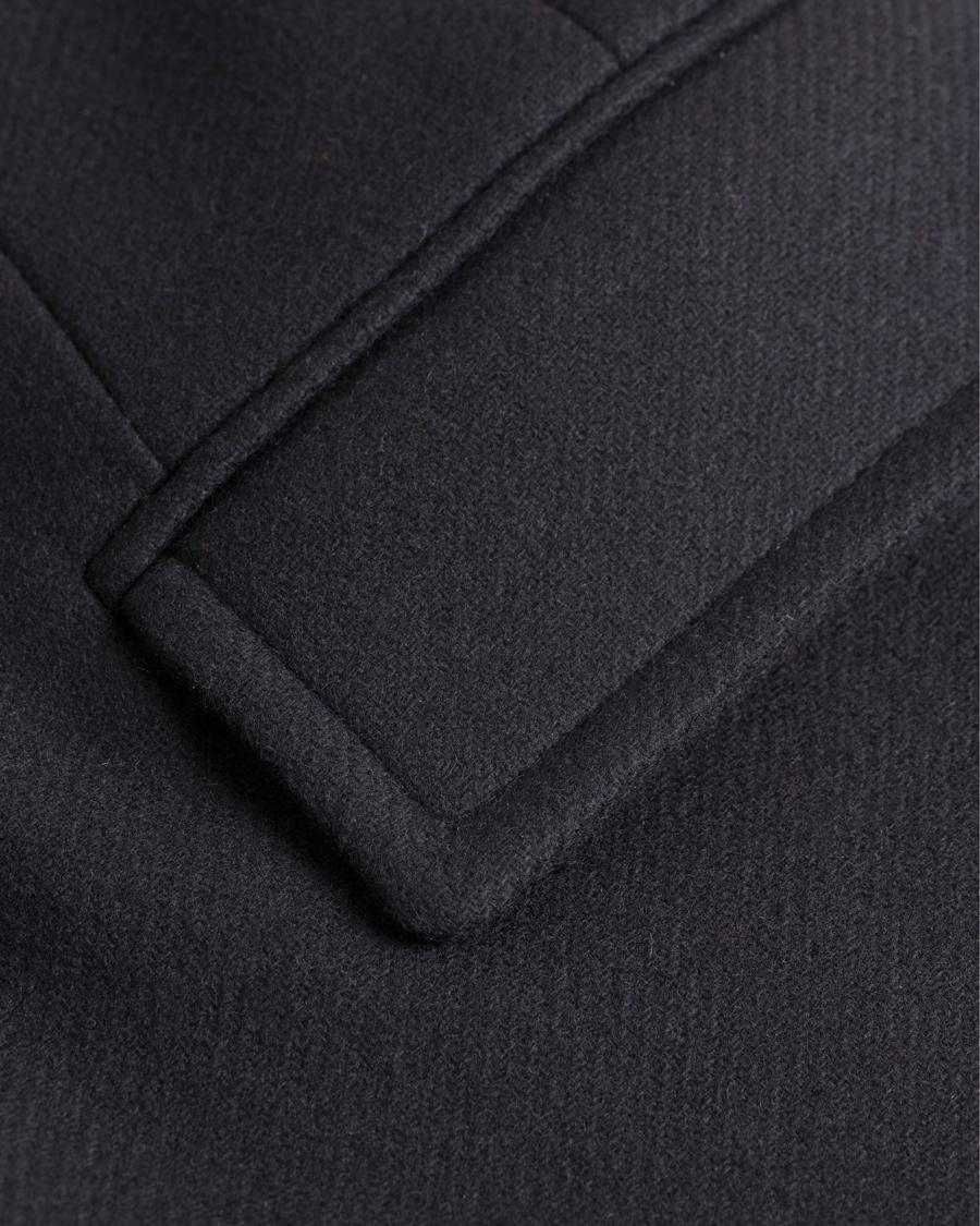 Herre | Jakker | Boglioli | Cappotto Wool Coat Navy