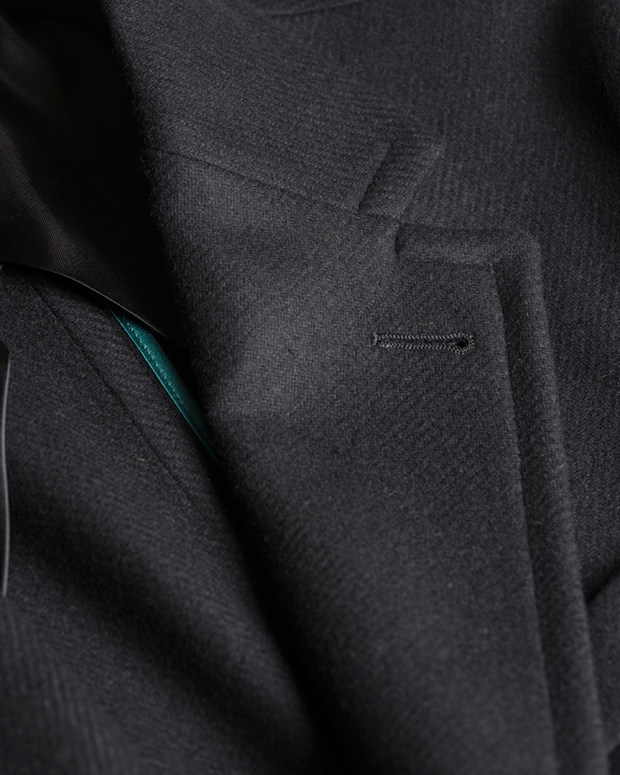 Herre | Jakker | Boglioli | Cappotto Wool Coat Black