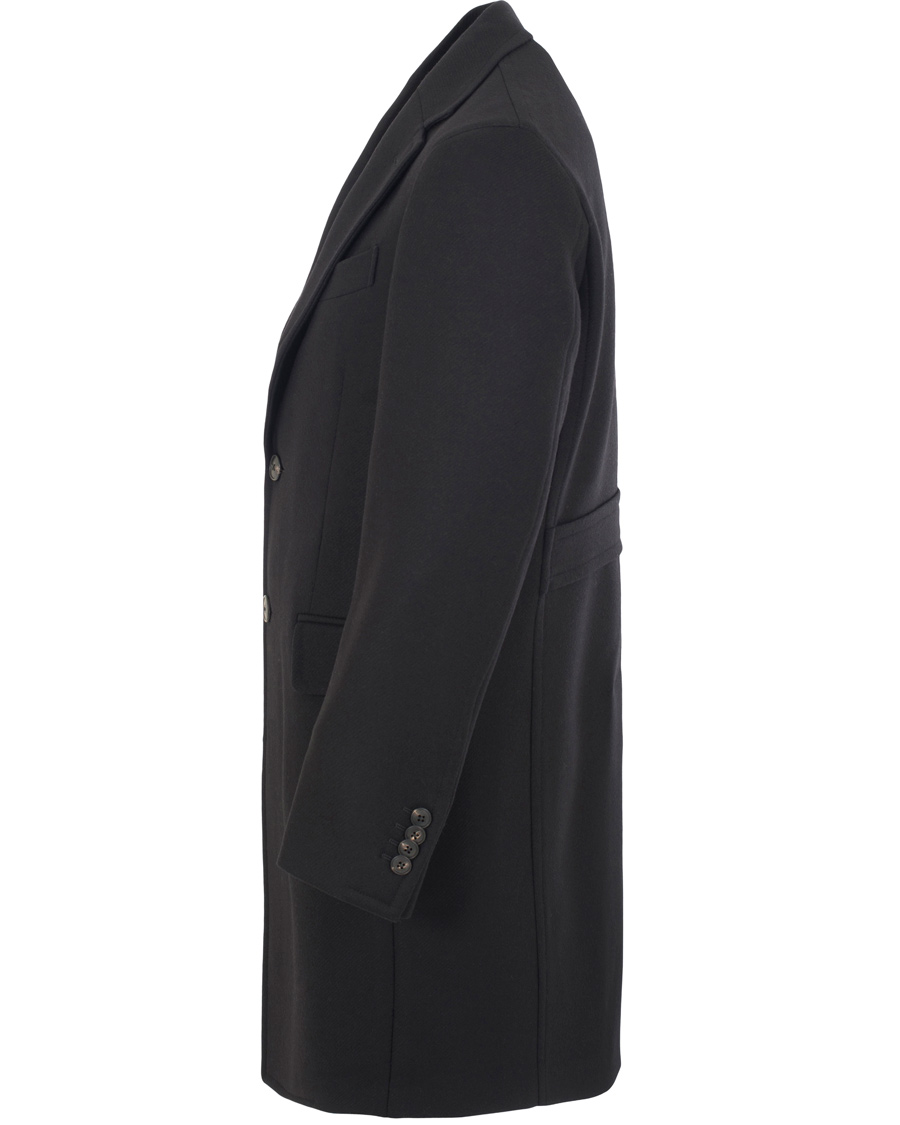 Herre | Jakker | Boglioli | Cappotto Wool Coat Black