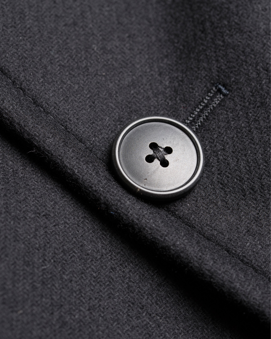 Herre | Jakker | Boglioli | Cappotto Wool Coat Black