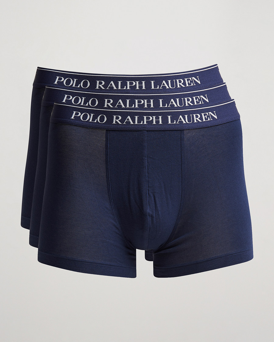 Herre | Boksershorts | Polo Ralph Lauren | 3-Pack Trunk Navy