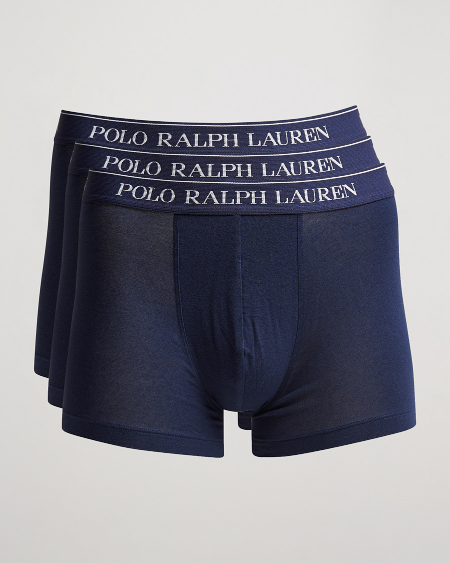Herre | Undertøy | Polo Ralph Lauren | 3-Pack Trunk Navy