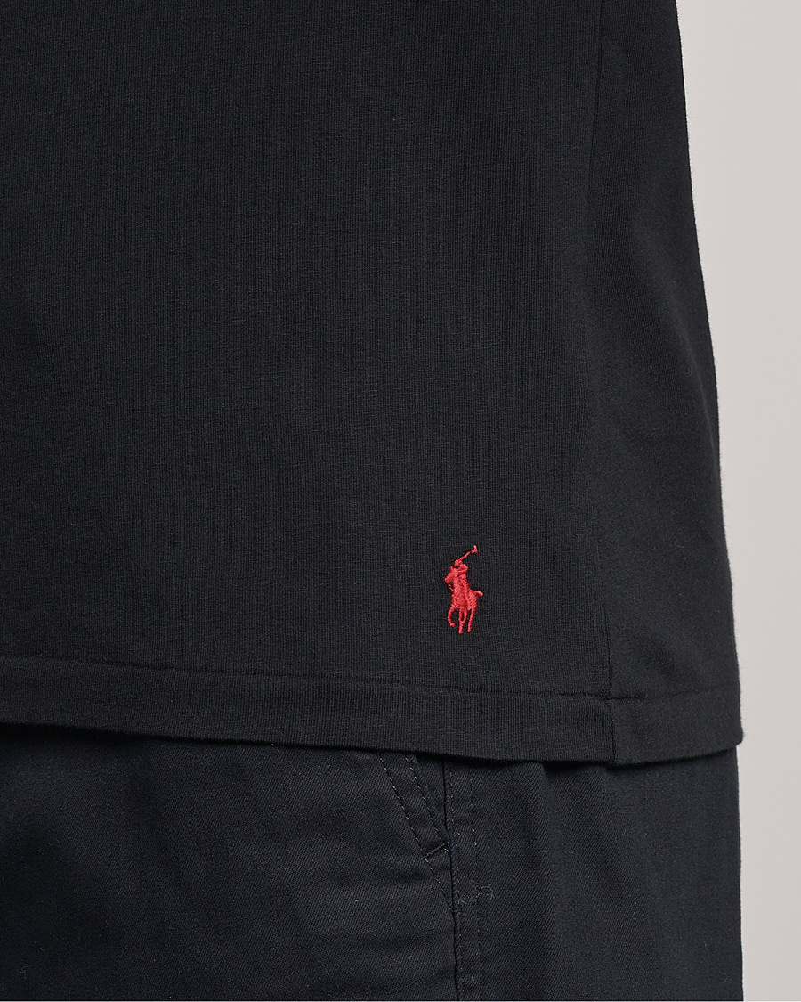 Herre | T-Shirts | Polo Ralph Lauren | 2-Pack Cotton Stretch T-Shirt Black