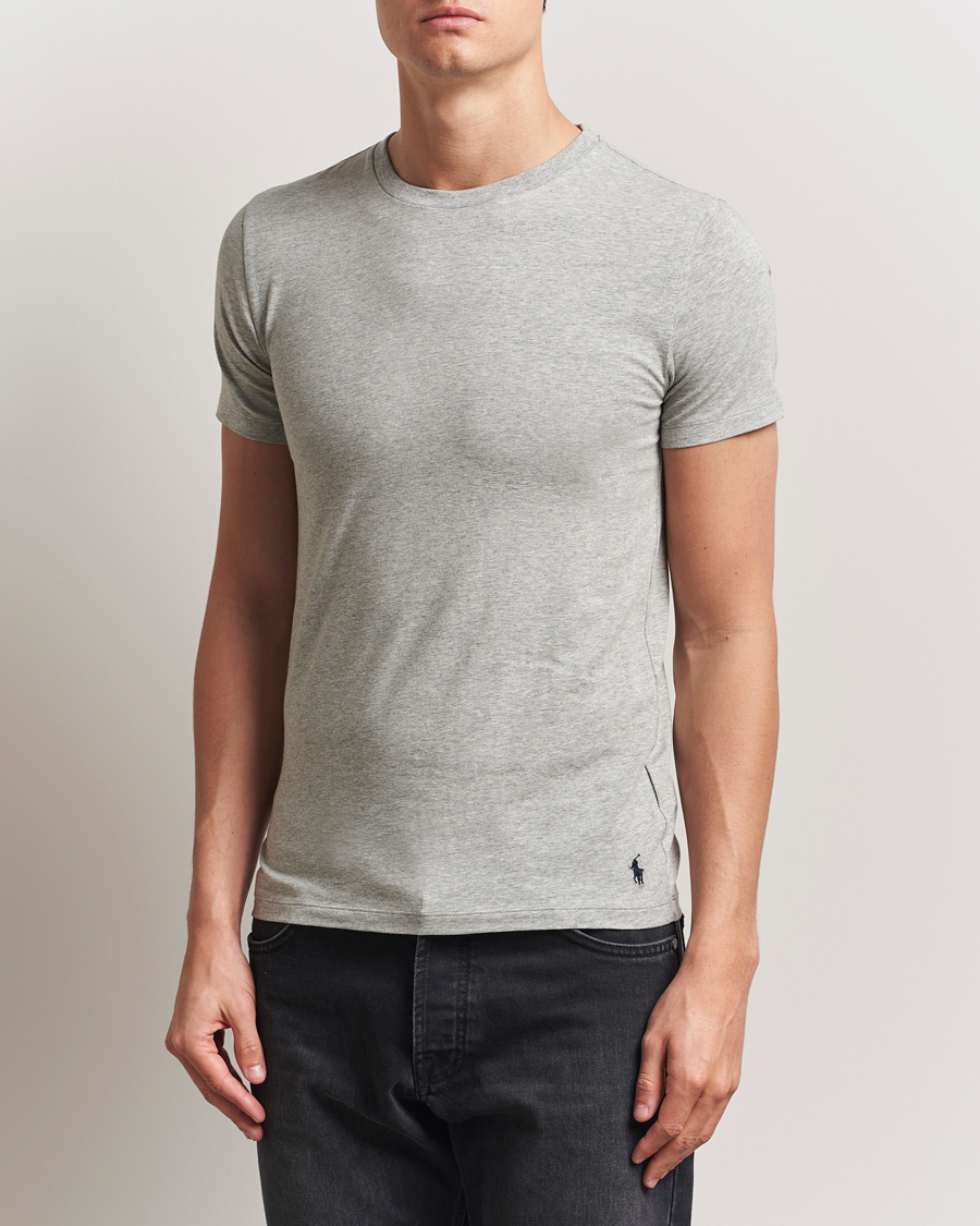 Herr |  | Polo Ralph Lauren | 2-Pack Cotton Stretch Andover Heather Grey