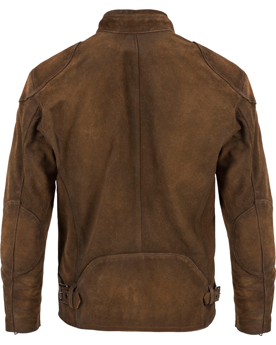 Herre | Jakker | Polo Ralph Lauren | Cafe Racer Suede Jacket Smith Brown