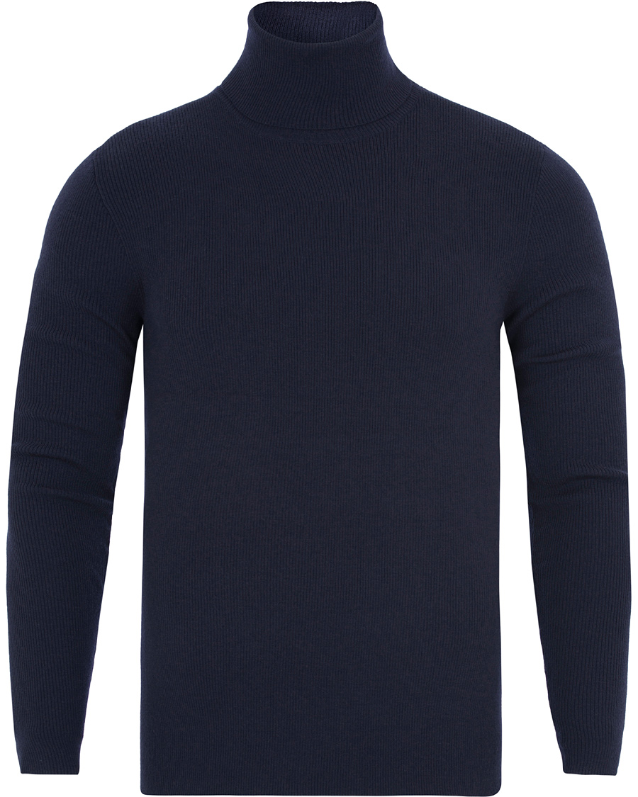 Herre | Gensere | Polo Ralph Lauren | Merino Roll Neck Hunter Navy