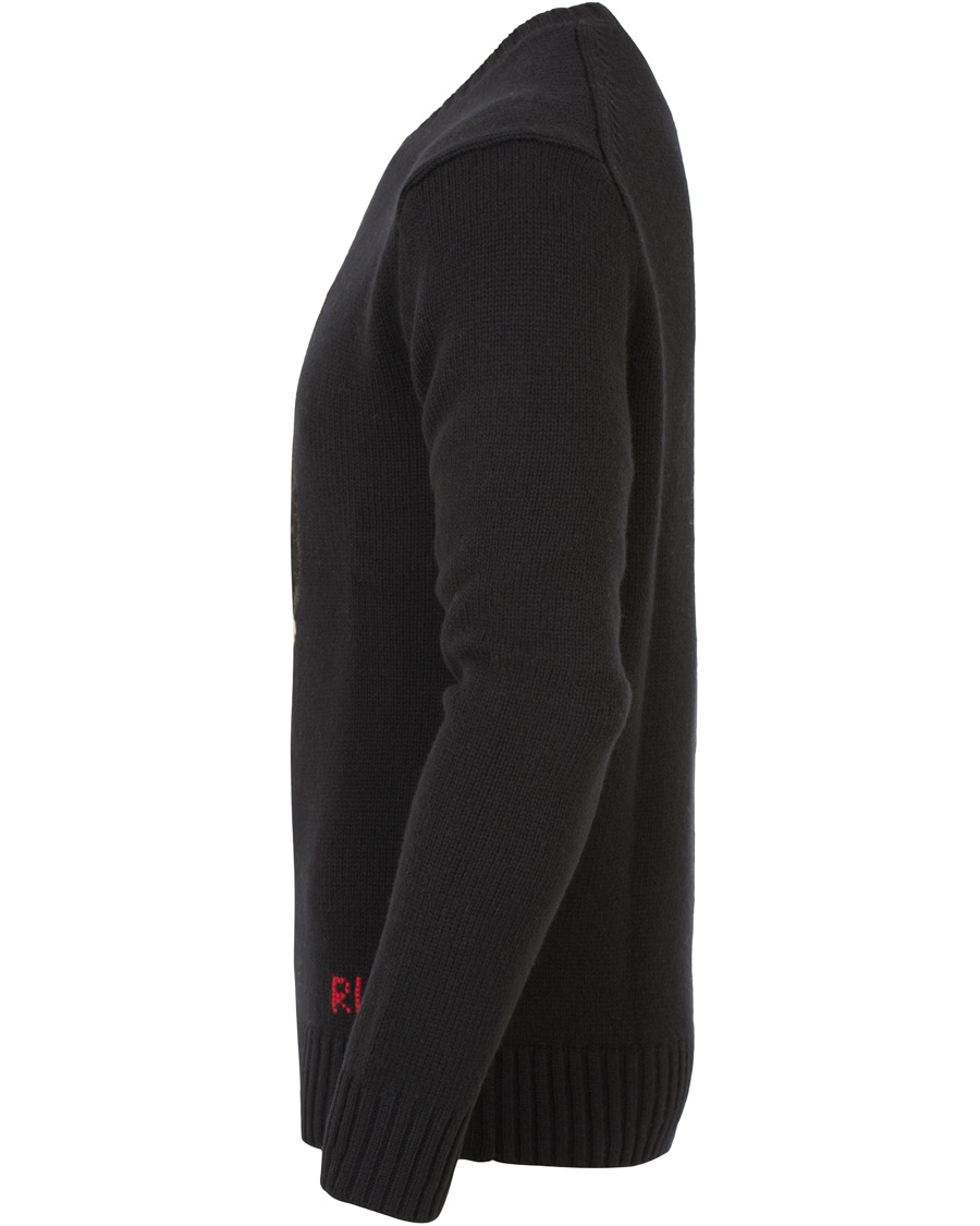 Herre | Gensere | Polo Ralph Lauren | Bear Tuxedo Knitted Sweater Black