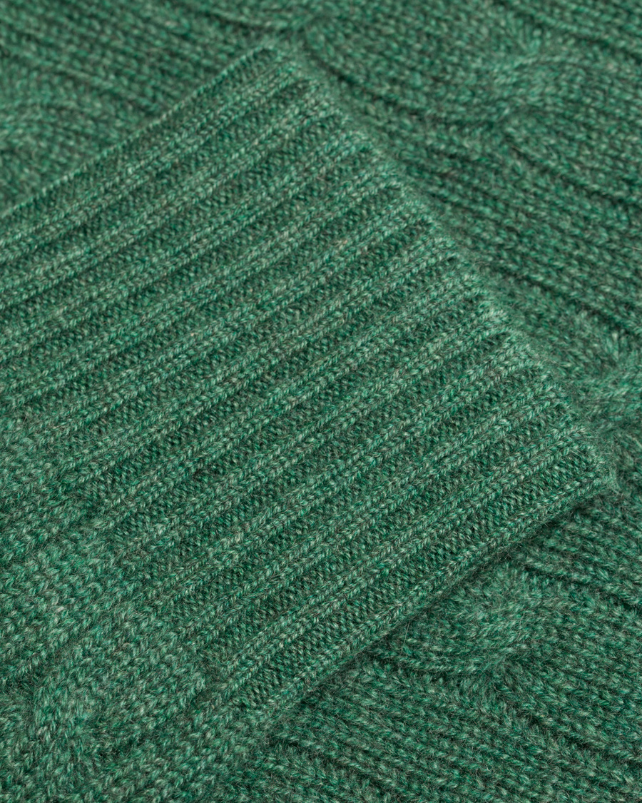 Herre | Gensere | Polo Ralph Lauren | Cashmere Knitted Cable Baron Green Heather