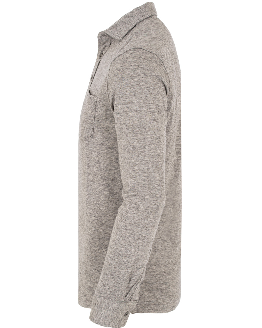 Herre | Gensere | Polo Ralph Lauren | Long Sleeve Jersey Pocket polo Battalion Heather