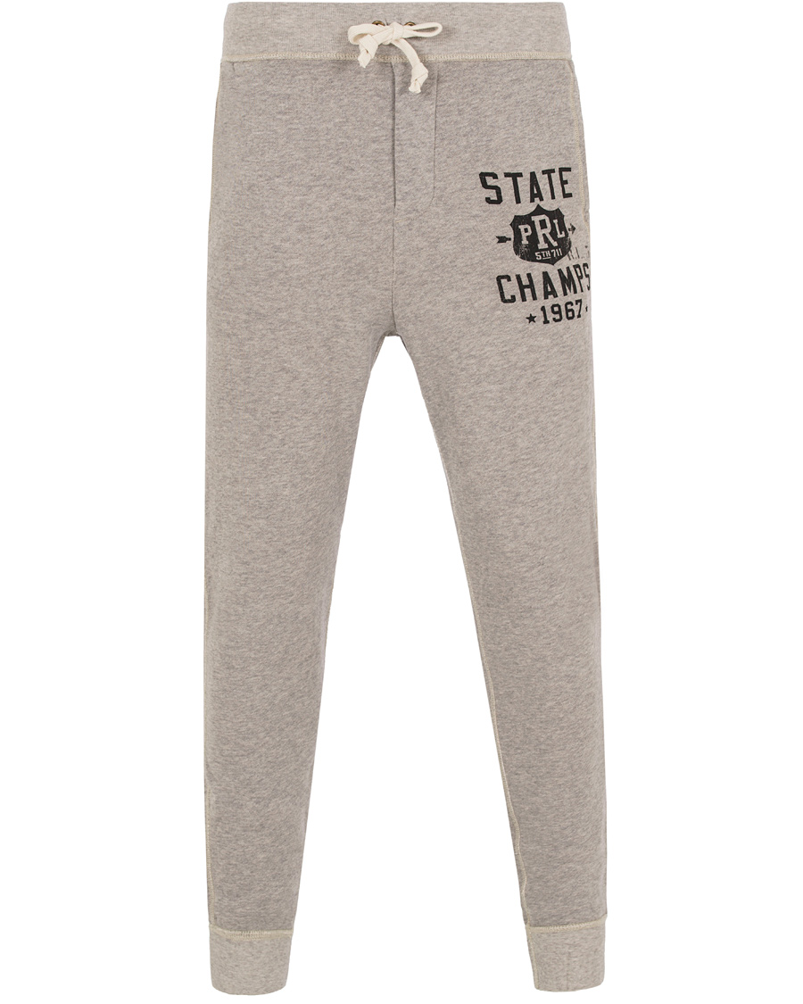 Herre | Bukser | Polo Ralph Lauren | State Champs Sweatpants Salt & Peppar