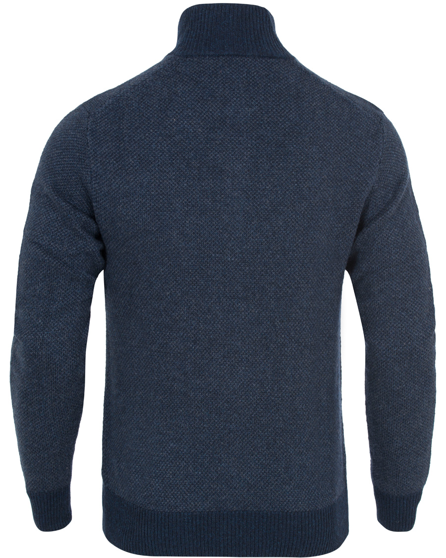 Herre | Gensere | Polo Ralph Lauren | Half Button Birdseye Sweater Navy