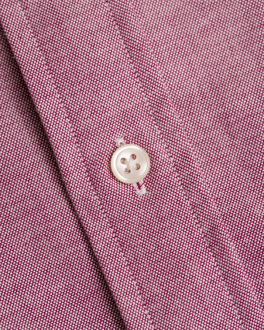 Herre | Skjorter | Polo Ralph Lauren | Slim Fit Stretch Oxford Shirt Crimson Purple
