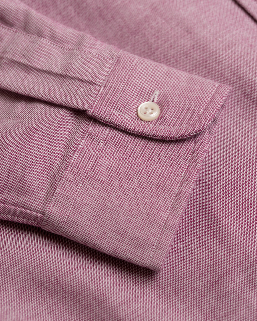 Herre | Skjorter | Polo Ralph Lauren | Slim Fit Stretch Oxford Shirt Crimson Purple