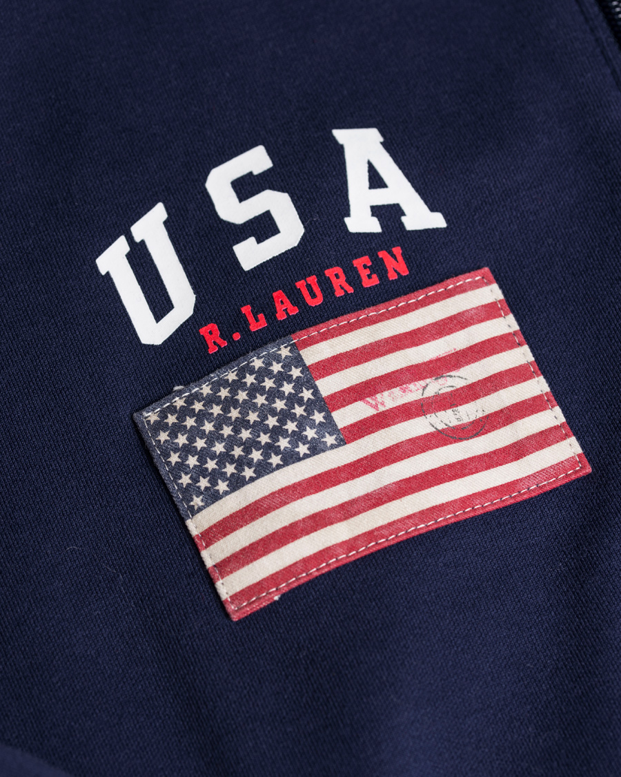 Herre | Gensere | Polo Ralph Lauren | USA Track Jacket French Navy