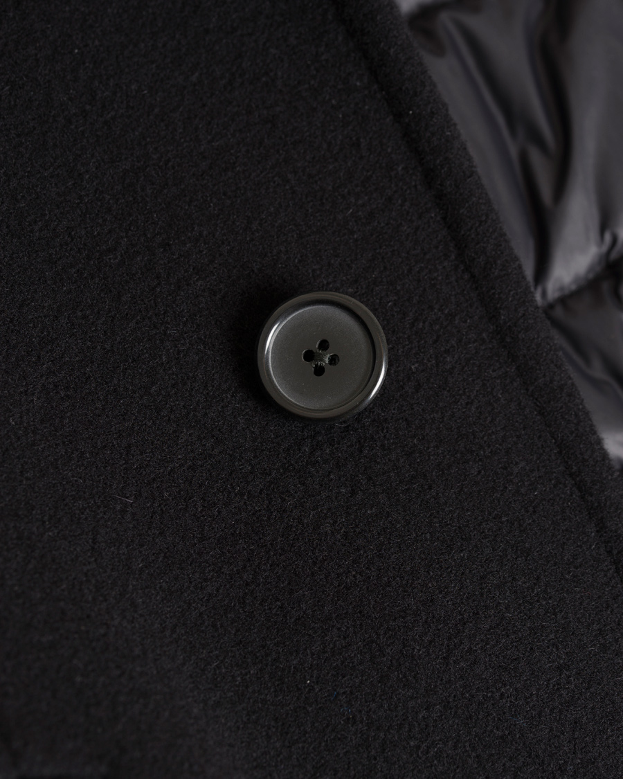 Herre | Jakker | Polo Ralph Lauren | Clothing Solid Melton Wool Top Coat Black