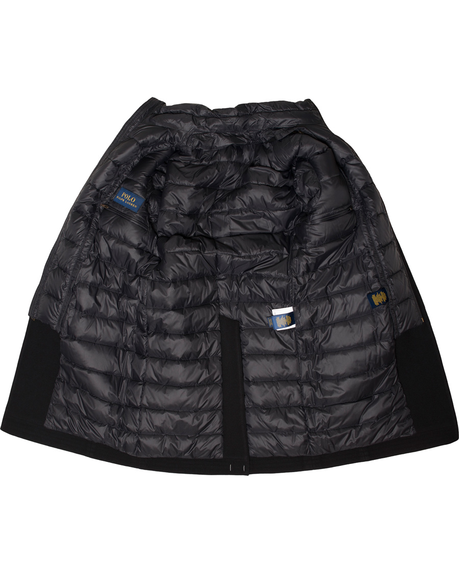 Herre | Jakker | Polo Ralph Lauren | Clothing Solid Melton Wool Top Coat Black