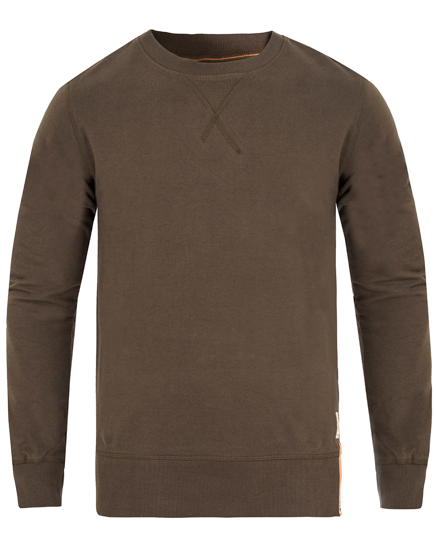 Herre | Gensere | Nudie Jeans | Sven Light Sweatshirt Bunker Green