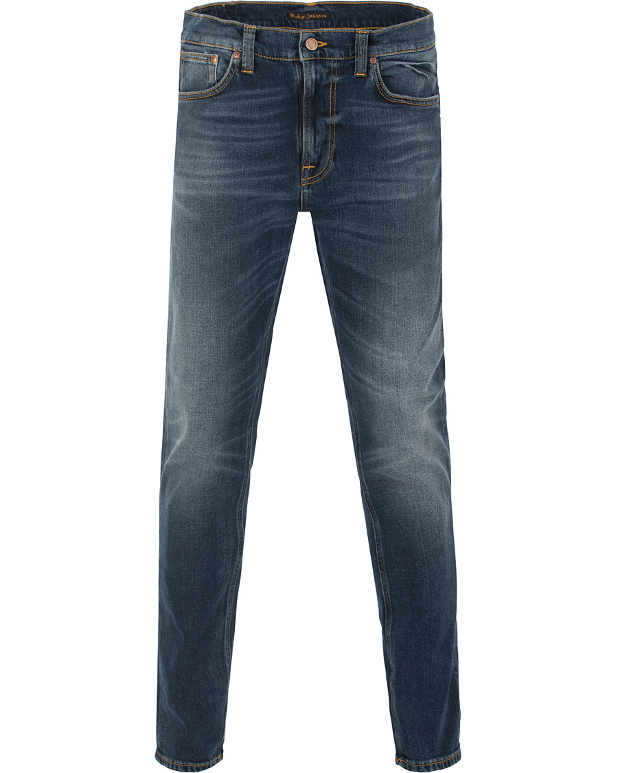 Herre | Jeans | Nudie Jeans | Lean Dean Organic Slim Fit Stretch Jeans Dark Indigo