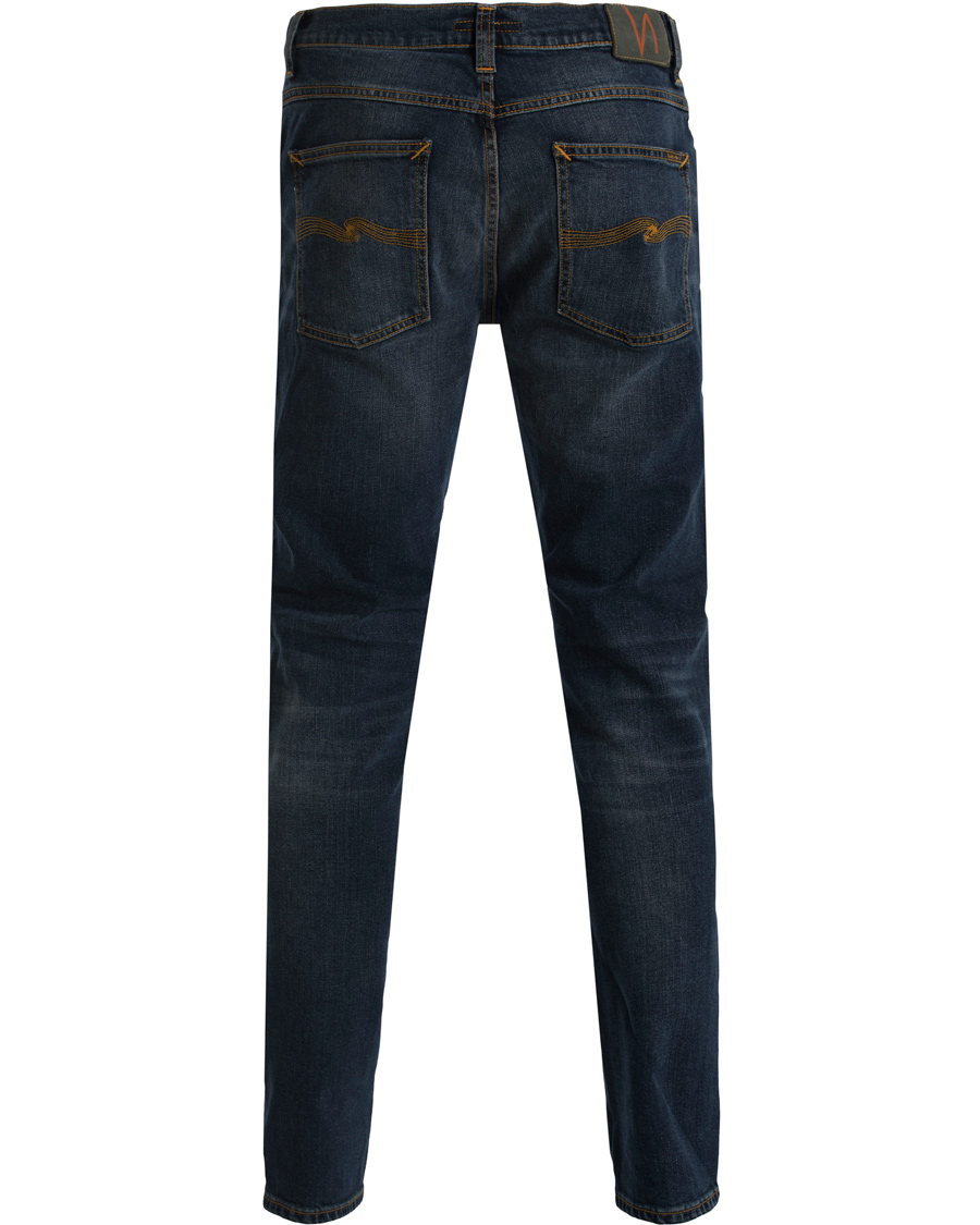Herre | Jeans | Nudie Jeans | Lean Dean Organic Slim Fit Stretch Jeans Dark Indigo