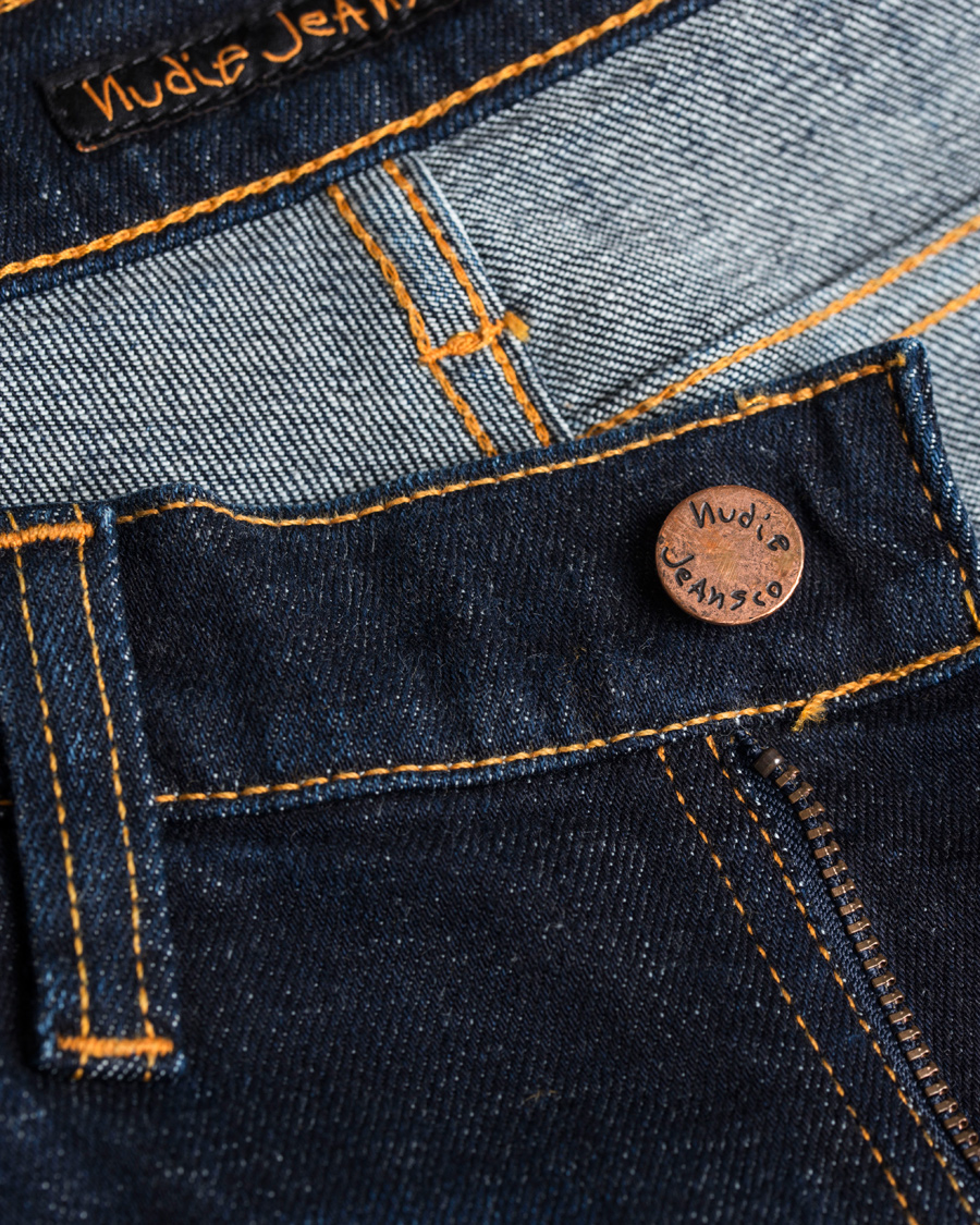 Herre | Jeans | Nudie Jeans | Long John Organic Slim Fit Stretch Jeans Sparkles