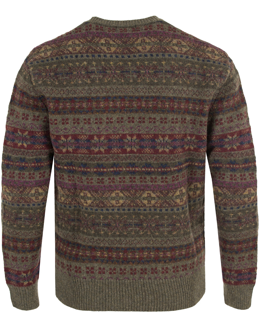 Herre | Gensere | Polo Ralph Lauren | Knitted Wool Sweater Olive Fairisle