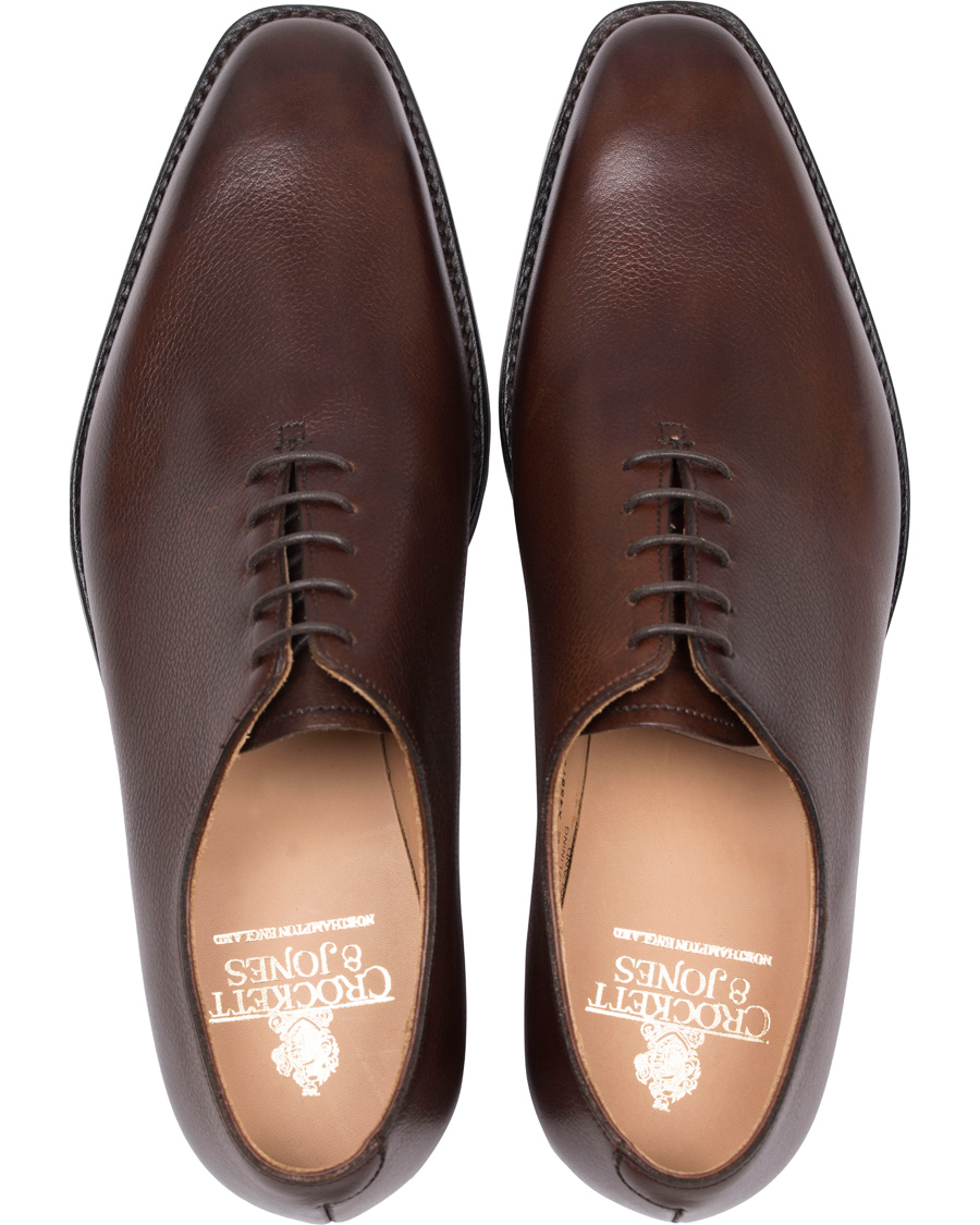 Herre | Crockett & Jones MTO Alex Oxford City Sole Brown Grain Calf | Crockett & Jones | MTO Alex Oxford City Sole Brown Grain Calf