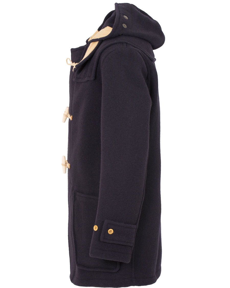 Herre | Jakker | Gloverall | Flag Monty Mid Length Duffle Navy