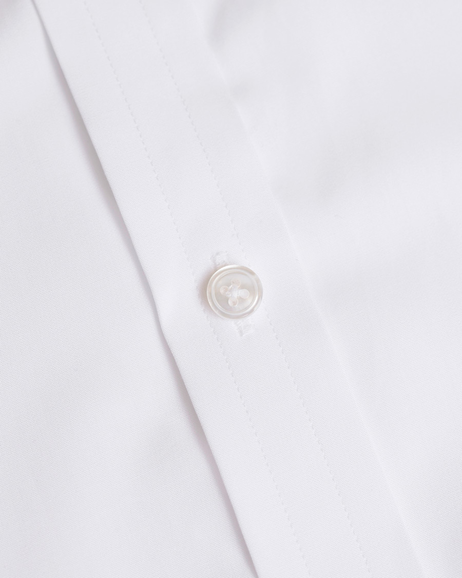 Herre | Skjorter | Turnbull & Asser | Slim Fit Poplin Shirt White
