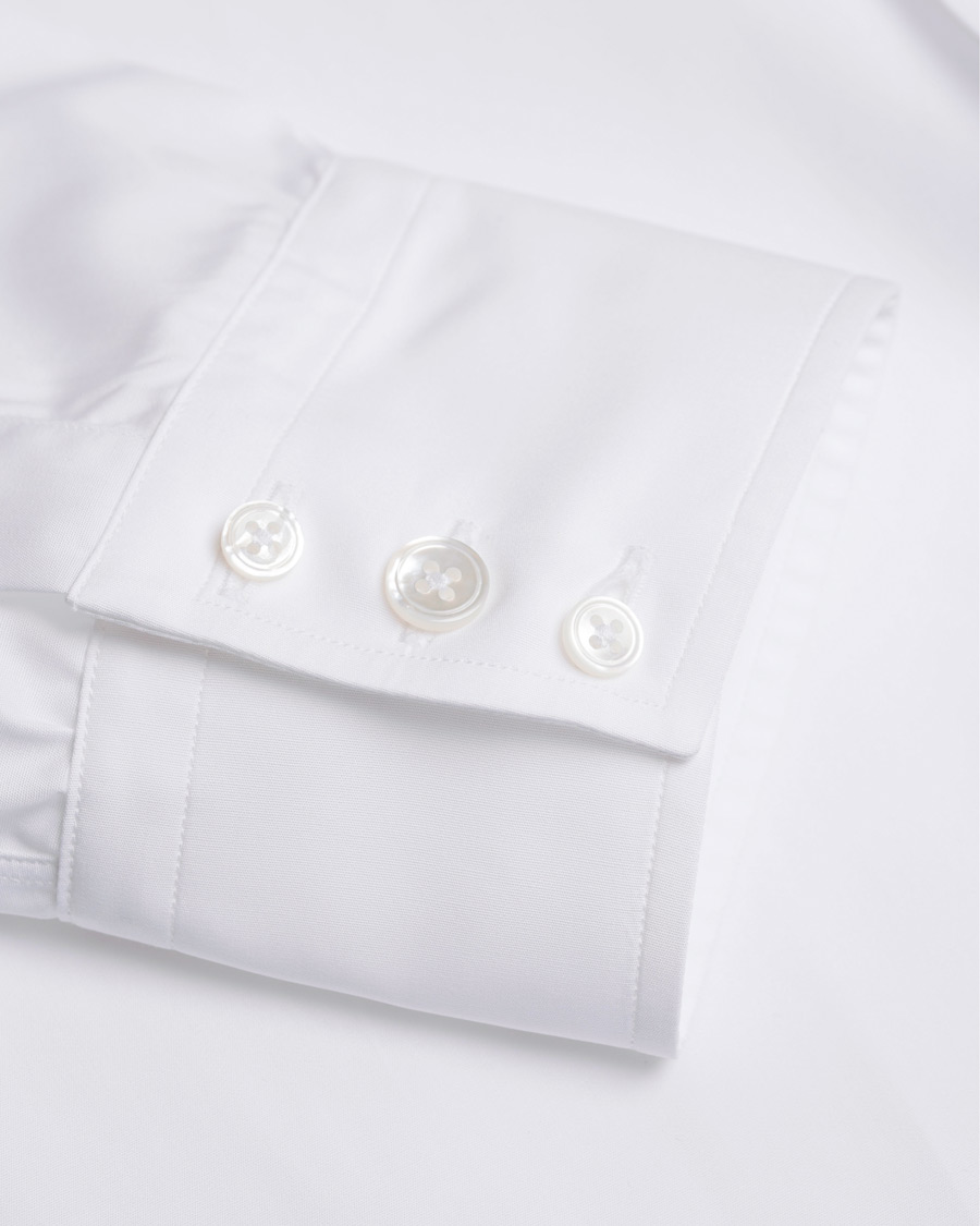 Herre | Skjorter | Turnbull & Asser | Slim Fit Poplin Shirt White