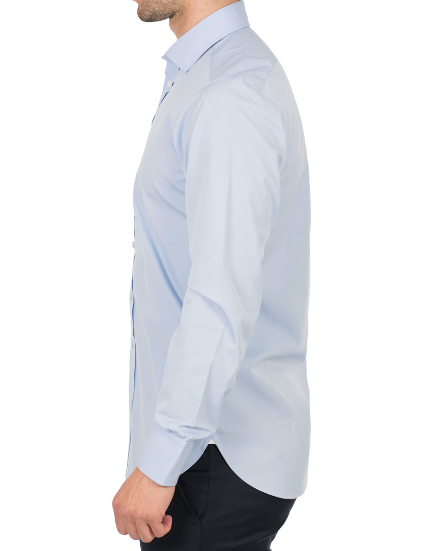 Herre | Skjorter | Turnbull & Asser | Slim Fit Poplin Shirt Light Blue