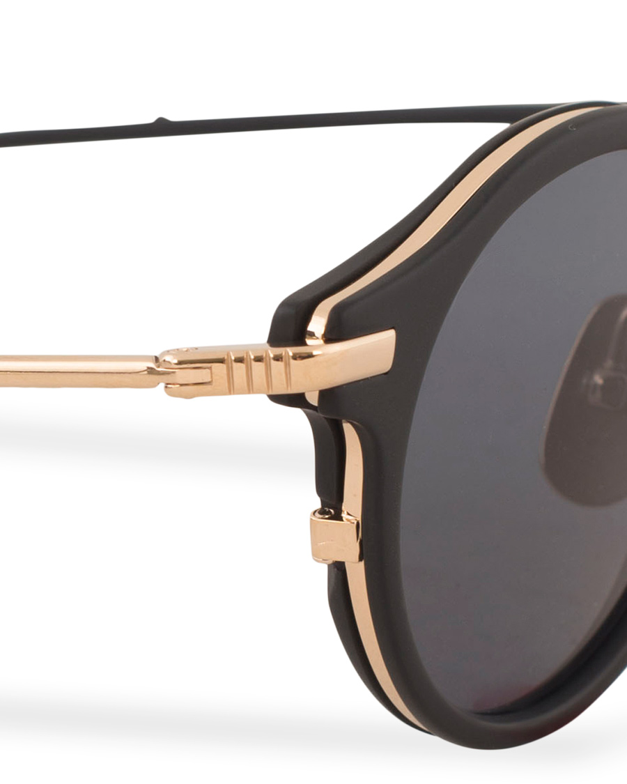 Herre | Thom Browne TB-807 Sunglasses Matte Black/Dark Grey | Thom Browne | TB-807 Sunglasses Matte Black/Dark Grey