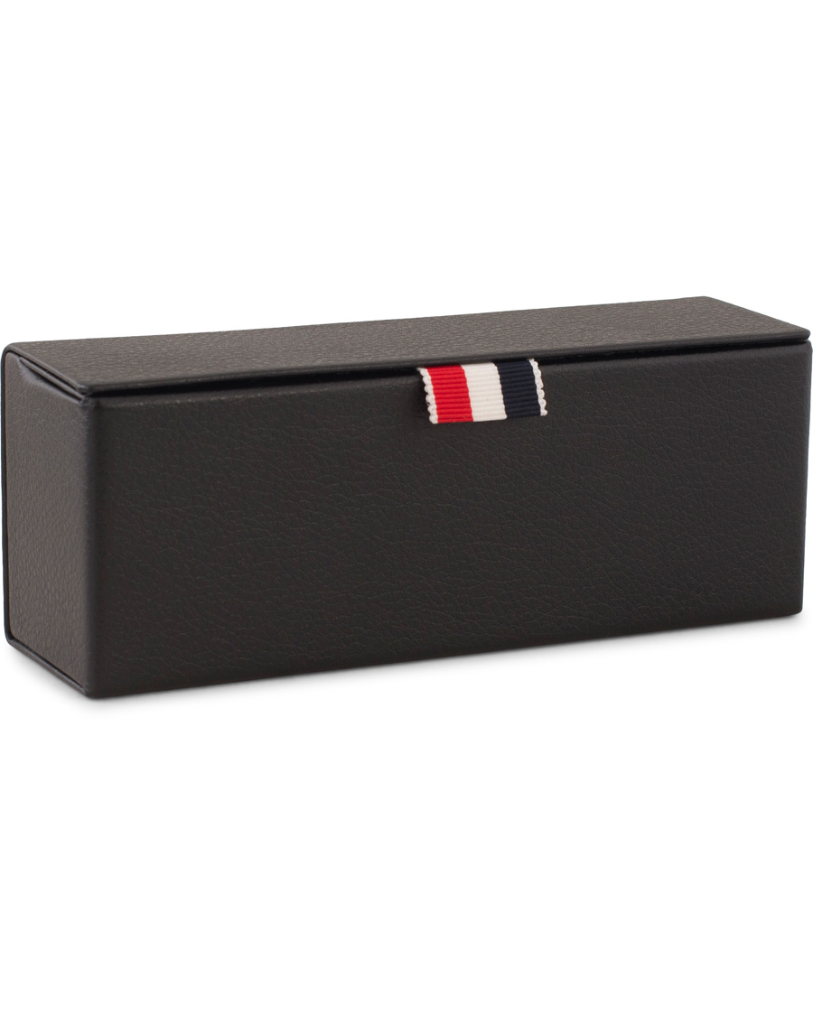 Herre | Thom Browne TB-801 Sunglasses Shiny Silver/Dark Grey | Thom Browne | TB-801 Sunglasses Shiny Silver/Dark Grey