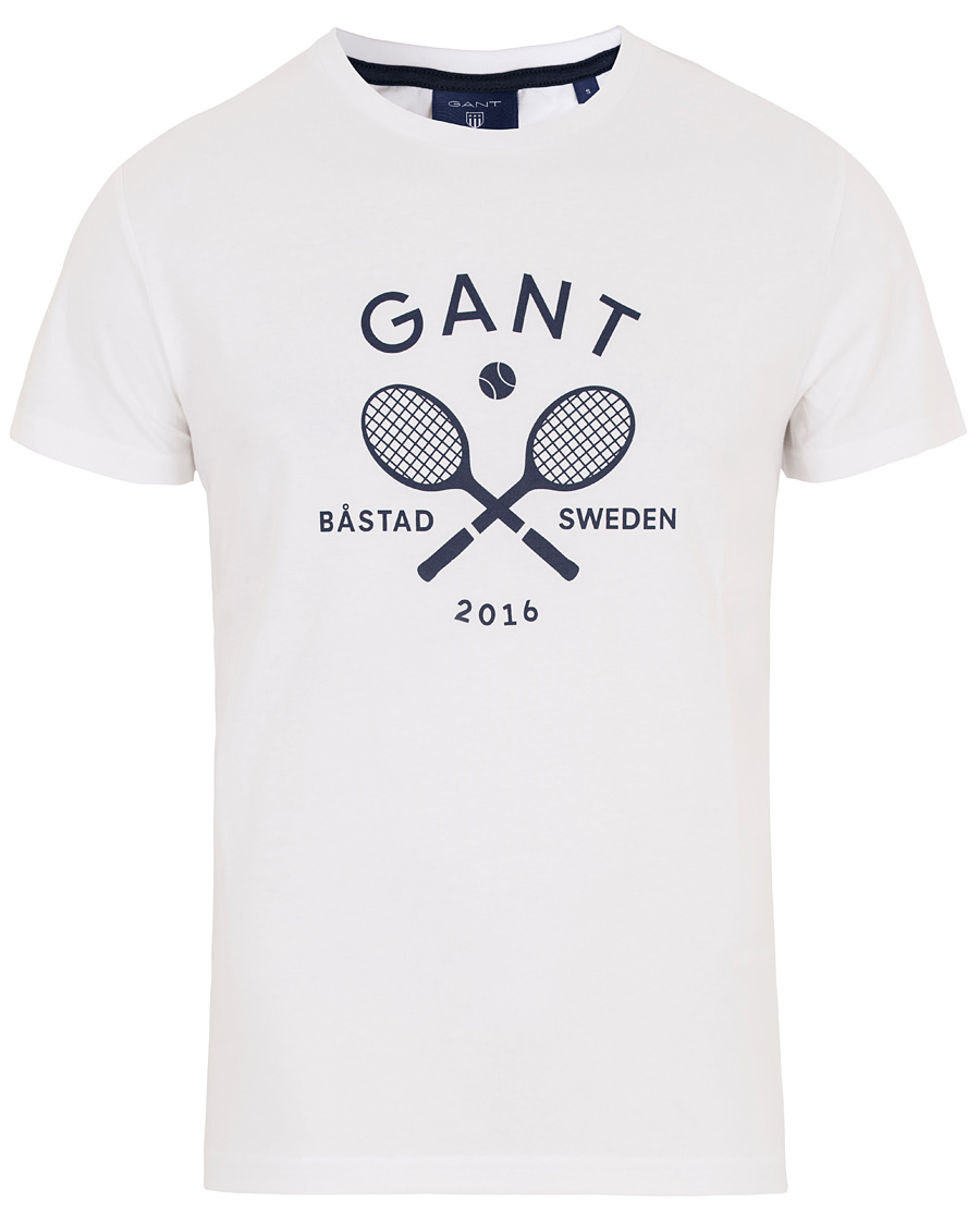 Herre | T-Shirts | GANT | Båstad T-Shirt White